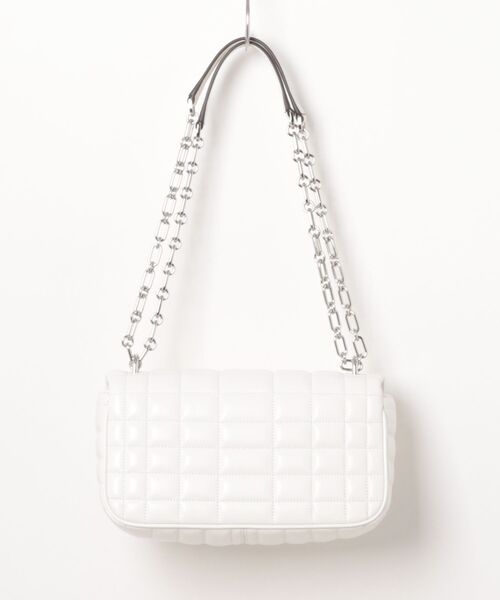 MICHAEL KORS（マイケルコース）の「TRIBECA キルテッドレザー ショルダー ラージ（ショルダーバッグ・レディース・ホワイト系・FREE）」の2枚目の写真