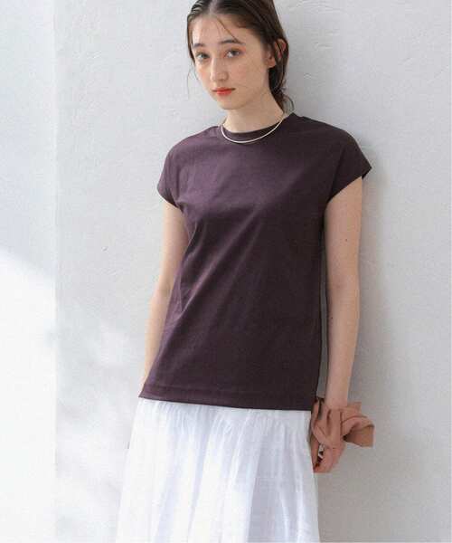 La TOTALITE（ラトータリテ）の「《追加》【洗える】スムースハイネックプルオーバー（Tシャツ/カットソー・レディース・ホワイト/ブラウン/ボルドー・FREE）」の15枚目の写真