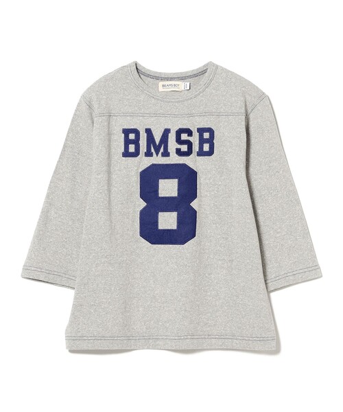 BEAMS BOY(ビームスボーイ)の「テンジク フットボール 3/4 Tシャツ(Tシャツ/カットソー・レディース・グレー/ホワイト/パープル/ネイビー・1/2)」の21枚目の写真