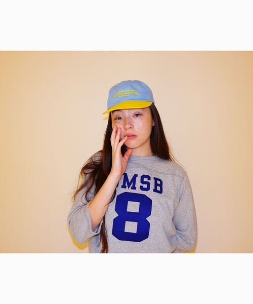 BEAMS BOY(ビームスボーイ)の「テンジク フットボール 3/4 Tシャツ(Tシャツ/カットソー・レディース・グレー/ホワイト/パープル/ネイビー・1/2)」の5枚目の写真