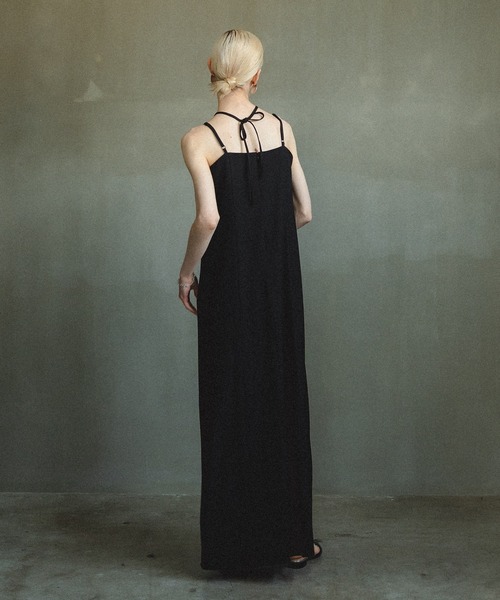 et.UNiVER(エトユニベール)の「Gilet lacy setup(ドレス・レディース・ブラウン/ブラック×ホワイト/ライトカーキ・LARGE/MEDIUM/SMALL)」の11枚目の写真