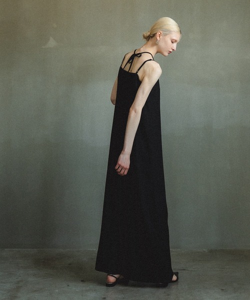 et.UNiVER(エトユニベール)の「Gilet lacy setup(ドレス・レディース・ブラウン/ブラック×ホワイト/ライトカーキ・LARGE/MEDIUM/SMALL)」の12枚目の写真