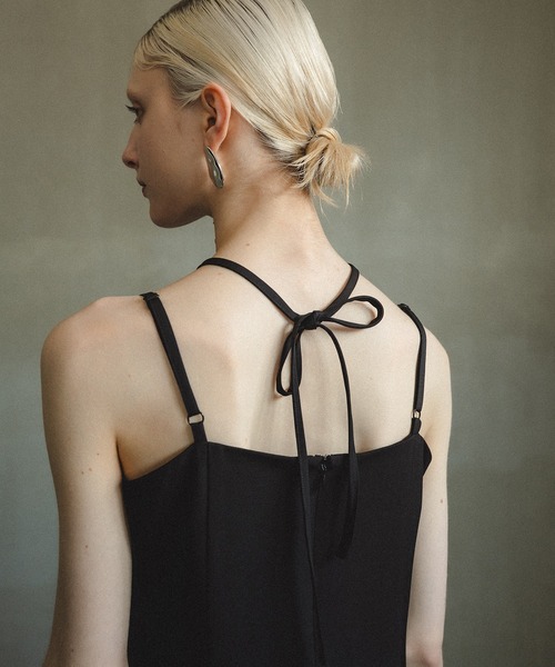 et.UNiVER(エトユニベール)の「Gilet lacy setup(ドレス・レディース・ブラウン/ブラック×ホワイト/ライトカーキ・LARGE/MEDIUM/SMALL)」の18枚目の写真