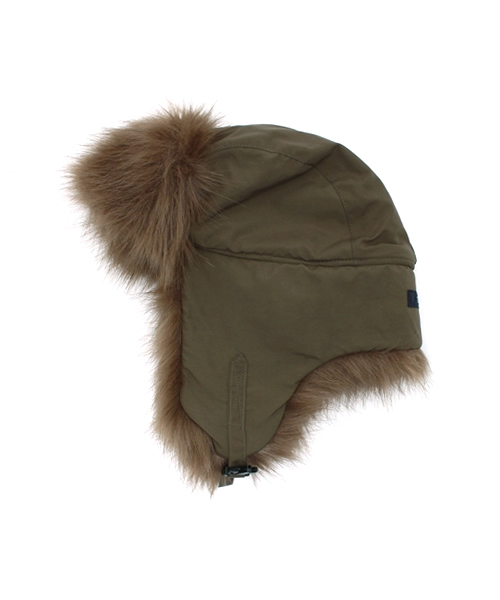 RAGEBLUE(レイジブルー)の「ボンバーキャップ/708021(キャップ・メンズ・オリーブ/ブラック・FREE)」の2枚目の写真