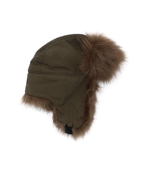 RAGEBLUE(レイジブルー)の「ボンバーキャップ/708021(キャップ・メンズ・オリーブ/ブラック・FREE)」の3枚目の写真