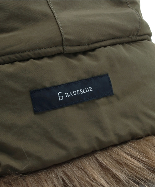 RAGEBLUE(レイジブルー)の「ボンバーキャップ/708021(キャップ・メンズ・オリーブ/ブラック・FREE)」の5枚目の写真