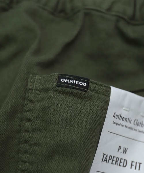 OMNIGOD mens / オムニゴッド] CLツイルPWイージーパンツ