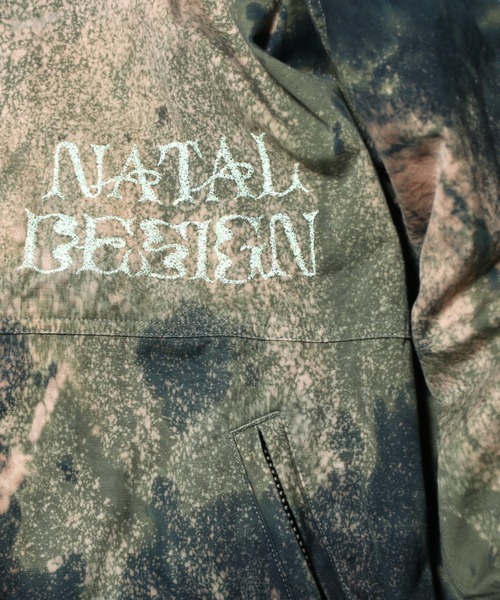 NATAL DESIGN(ネイタルデザイン)の「GALLIANO JACKET DYE ver.(ブルゾン・メンズ・ブラック/ホワイト/カーキ・SMALL/LARGE/MEDIUM)」の4枚目の写真