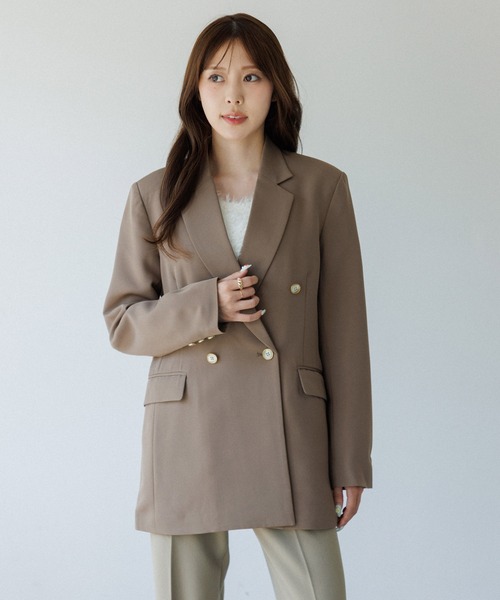 senee ダブルテーラードジャケット　Sサイズ　完売品 double tailored jacket（ダブルテーラードジャケット