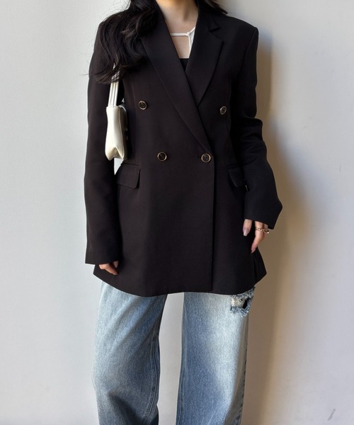 セール】double tailored jacket（ダブルテーラードジャケット