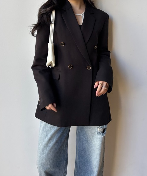 double tailored jacket（ダブルテーラードジャケット）（テーラード