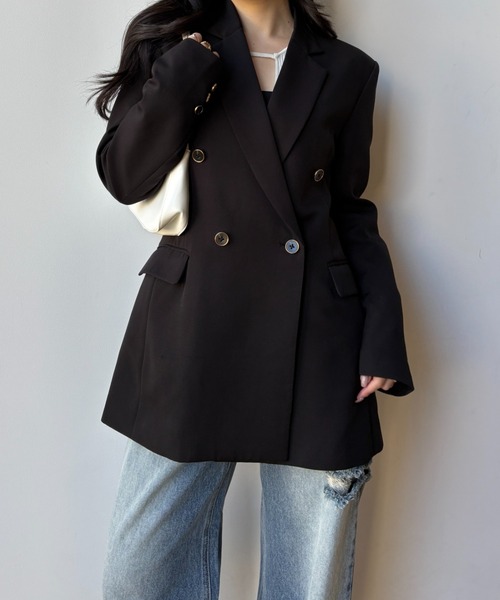 セール】double tailored jacket（ダブルテーラードジャケット