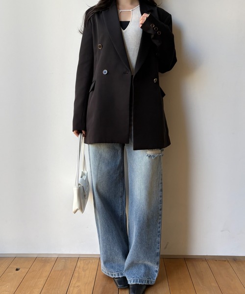 double tailored jacket（ダブルテーラードジャケット）（テーラード