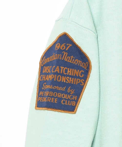 こども ビームス（コドモビームス）の「DENIM DUNGAREE / 1959 スウェット ジャケット 2025FW（105～125cm）（ブルゾン・キッズ・サックスブルー/ブラック・125/115/105）」の10枚目の写真