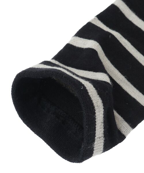 Green　Parks（グリーンパークス）の「JAMGARDEN.UVカットボーダーアームカバー（アームカバー・レディース・ブラック・FREE）」の5枚目の写真