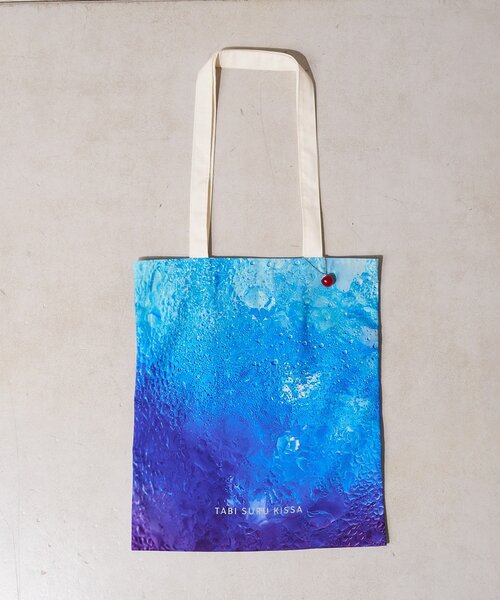 BIRTHDAY BAR（バースデイバー）の「旅する喫茶×BIRTHDAY BAR　TOTE BAG（トートバッグ・レディース・ピンク/イエロー/ブルー・0）」の8枚目の写真