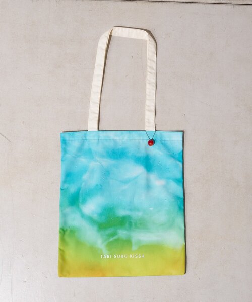 BIRTHDAY BAR（バースデイバー）の「旅する喫茶×BIRTHDAY BAR　TOTE BAG（トートバッグ・レディース・ピンク/イエロー/ブルー・0）」の18枚目の写真