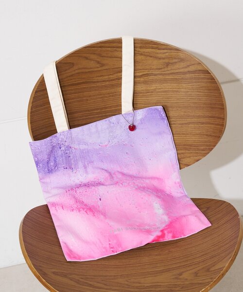 BIRTHDAY BAR（バースデイバー）の「旅する喫茶×BIRTHDAY BAR　TOTE BAG（トートバッグ・レディース・ピンク/イエロー/ブルー・0）」の22枚目の写真