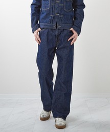 ミマ（ミマ）の「【MiMAAi】天然藍染めシンチバック1937セルビッチデニム（デニムパンツ）」