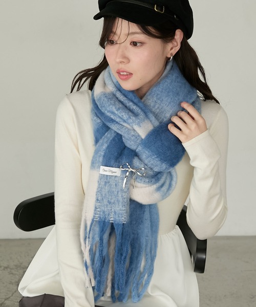 セール】【Cherir Mignon】マルチウェイリボンブローチ付きマルチ