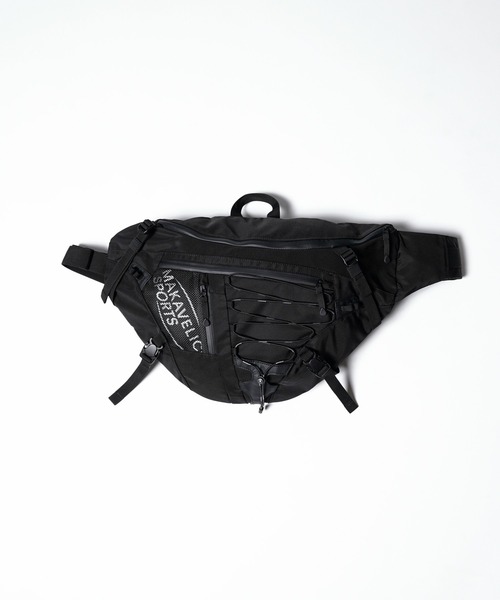 MAKAVELIC(マキャベリック)の「Delta Messenger Bag(バックパック/リュック・メンズ・ブラック・ONESIZE)」の3枚目の写真