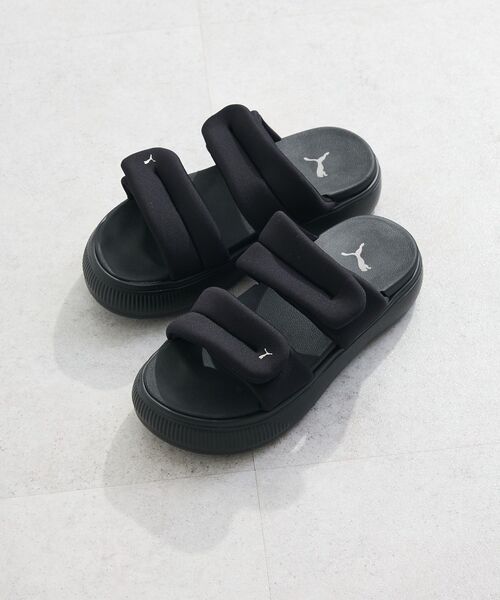 PUMA（プーマ）の「■PUMA MAYU PUFFY SLIDES（サンダル・レディース・ブラック・23cm/24cm）」の4枚目の写真