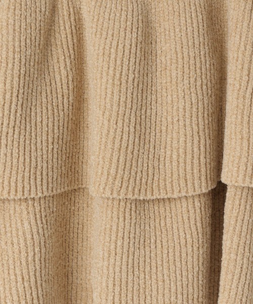 LOWRYS FARM（ローリーズファーム）の「モールペプラムベスト　581091（ベスト・レディース・ブラウン/ダークグレー/ベージュ・FREE）」の19枚目の写真