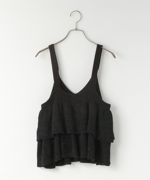 LOWRYS FARM（ローリーズファーム）の「モールペプラムベスト　581091（ベスト・レディース・ブラウン/ダークグレー/ベージュ・FREE）」の11枚目の写真