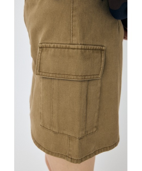 MOUSSY（マウジー）の「【25年AW新作】BELT ミニスカート（スカート・レディース・ベージュ/ダークグレー・1/2）」の16枚目の写真