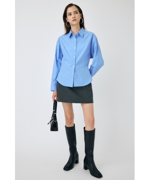 MOUSSY（マウジー）の「【25年AW新作】BELT ミニスカート（スカート・レディース・ベージュ/ダークグレー・1/2）」の20枚目の写真