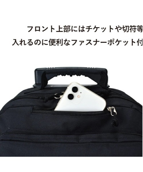 BACKYARD FAMILY(バックヤードファミリー)の「SAXON 2WAY ビジネスリュックキャリー 5219(バックパック/リュック・メンズ・ブラック・FREE)」の13枚目の写真