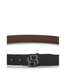 BOSS（ボス）の「リバーシブルベルト Double Bモノグラムバックル（ベルト）」