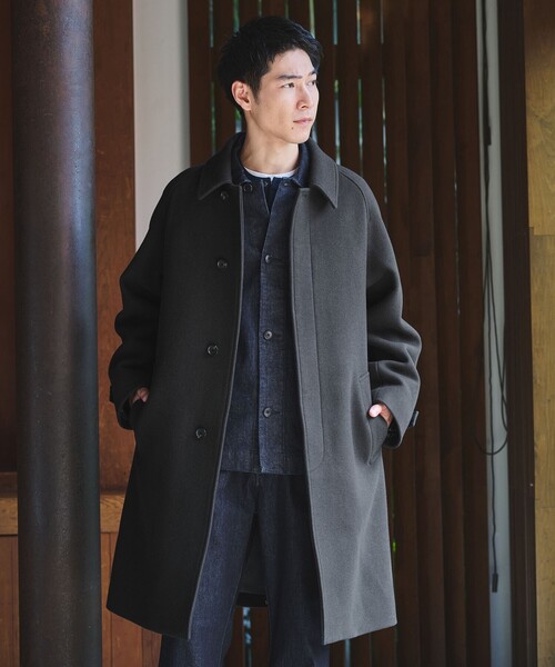 green label relaxing SENTDALE WOOL コート SENTDALE WOOL ステンカラーコート（ステンカラーコート
