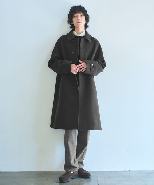 セール】SENTDALE WOOL ステンカラーコート（ステンカラーコート