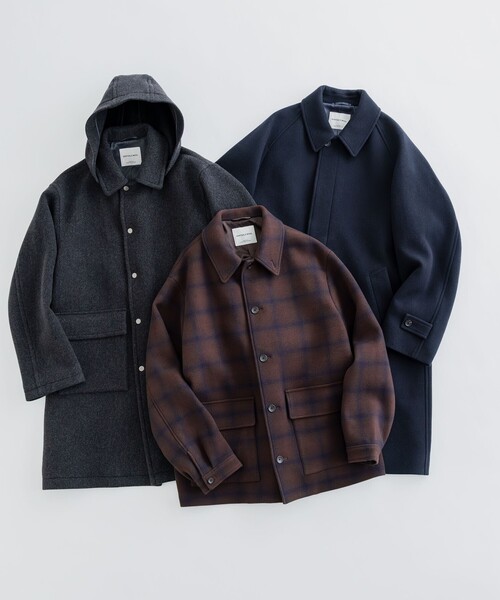 green label relaxing SENTDALE WOOL コート SENTDALE WOOL ステンカラーコート（ステンカラーコート