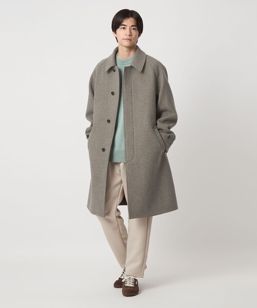 SENTDALE WOOL　green label relaxing　コートXL green label relaxing ステンカラーコート コート SENTDALE WOOL