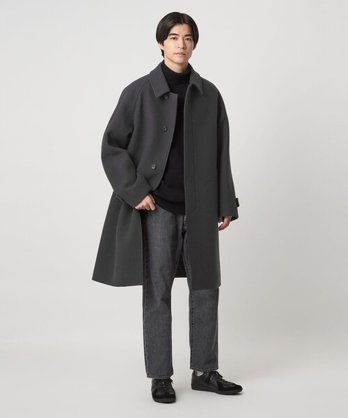 green label relaxing SENTDALE WOOL コート SENTDALE WOOL ステンカラーコート（ステンカラーコート