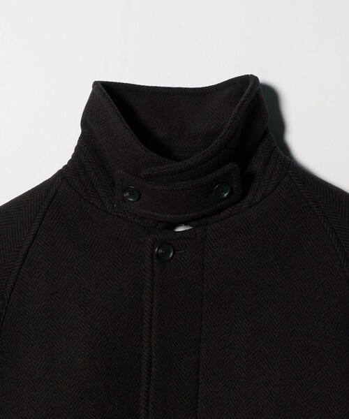 SENTDALE WOOL ステンカラーコート（ステンカラーコート）｜green