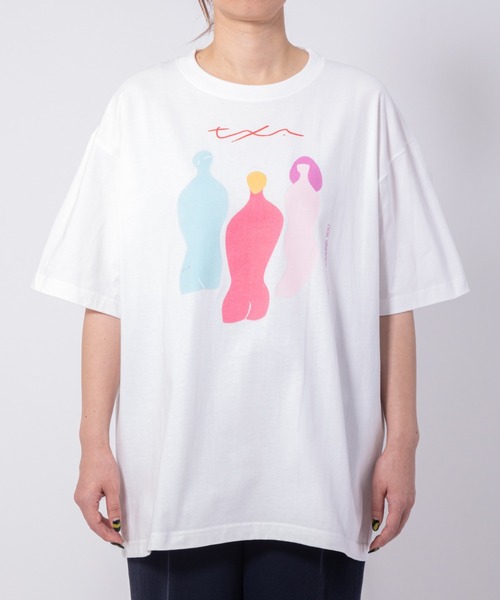 TXA(ティーエックスエー)の「坂内拓 S/S T-shirt White(Tシャツ/カットソー・メンズ・ホワイト・X-LARGE/LARGE/MEDIUM)」の3枚目の写真
