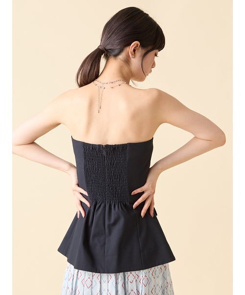 ドレープビスチェ（その他トップス）｜LILY BROWN（リリーブラウン）の