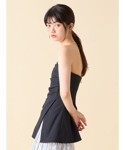 ドレープビスチェ（その他トップス）｜LILY BROWN（リリーブラウン）の