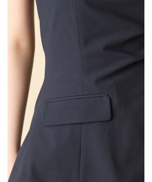 LILY BROWN（リリーブラウン）の「ドレープビスチェ（その他トップス・レディース・グレー/ブラウン/ネイビー・F）」の9枚目の写真