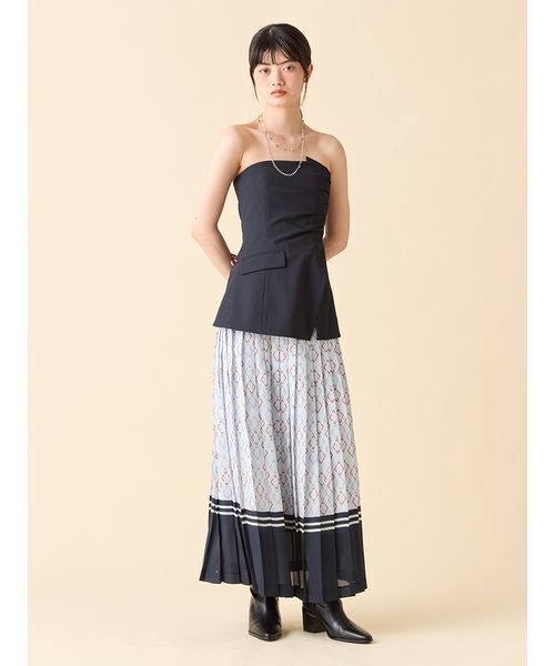 LILY BROWN（リリーブラウン）の「ドレープビスチェ（その他トップス・レディース・グレー/ブラウン/ネイビー・F）」の12枚目の写真