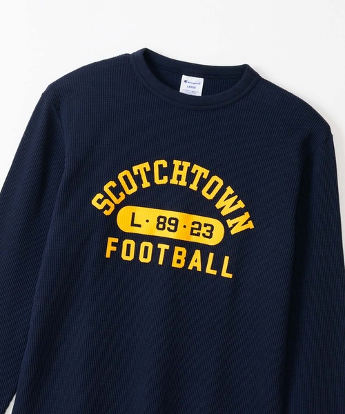 Champion(チャンピオン)の「Champion Sleeve T-Shirt(Tシャツ/カットソー・メンズ・オリーブ/ホワイト×ブルー/ブラック×ホワイト/ネイビー/ブラック×グレー・XL/L/M)」の22枚目の写真