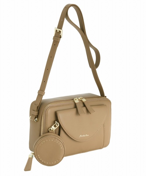 Jewelna Rose(ジュエルナローズ)の「【ポーチ付き】 ヴィクシー ショルダーバッグ 16231(ショルダーバッグ・レディース・グリーン/オレンジ/グレイッシュベージュ・FREE)」の18枚目の写真