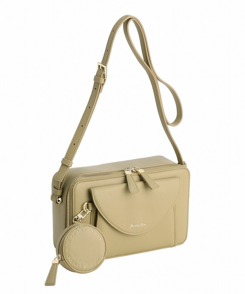 Jewelna Rose(ジュエルナローズ)の「【ポーチ付き】 ヴィクシー ショルダーバッグ 16231(ショルダーバッグ・レディース・グリーン/オレンジ/グレイッシュベージュ・FREE)」の20枚目の写真