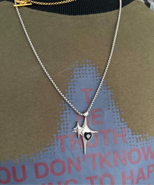 sedacle（セダクル）の「ハートダイヤネックレス（ネックレス・レディース・シルバー・FREE）」の3枚目の写真