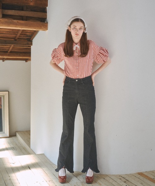 涙あきなで肩ブラウス（シャツ/ブラウス）｜Lovilyn（ラヴィリン）の