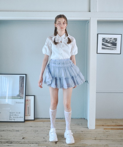 セール】涙あきなで肩ブラウス（シャツ/ブラウス）｜Lovilyn