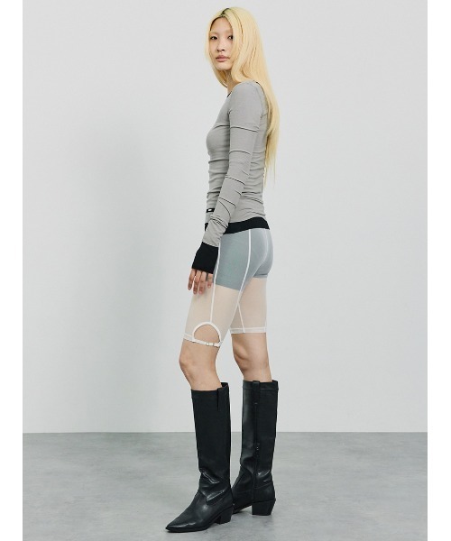 SORIN(ソリン )の「Lyocell Basic Fit Top/リヨセル ベーシックフィットトップ(Tシャツ/カットソー・レディース・ブラック/グレー/ホワイト/ベージュ・38)」の12枚目の写真